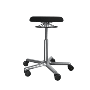 Roll Ergo arbejdstaburet ESD - for at undgå statisk elektricitet i følsomme miljøer. Ergoforma.