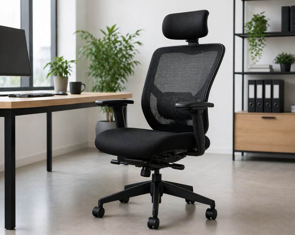 Ergonomisk kontorstol til ansatte